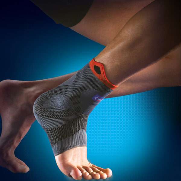 Ideal ankle support to resume sporting activities following ankle sprains and injuries after surgery.