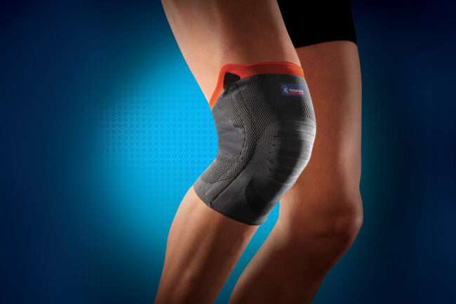 reinforced knee support