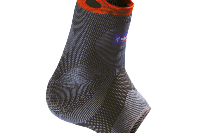 Ideal ankle support to resume sporting activities following ankle sprains and injuries after surgery.