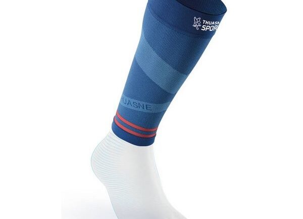 Up Activ Runtrail Calf Sleeves blue / compression socks