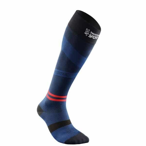 Up Activ Runtrail Full Compression Sports Socks Blue